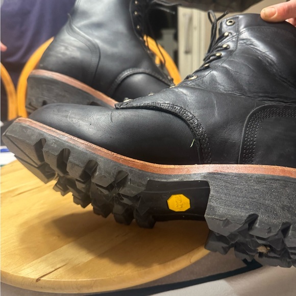 SUPER LOGGER 9" WATERPROOF INSULATED STEEL TOE BOOTS - Picture 6 of 9